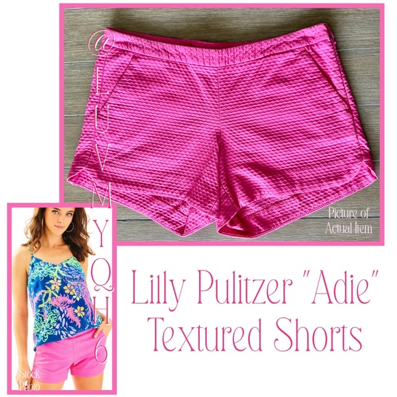 Lilly Pulitzer "Adie" Textured Shorts - Picture 1 of 4